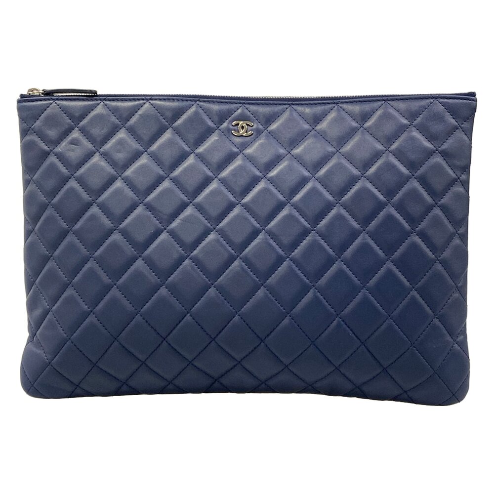 Chanel Matelasse Clutch Bag